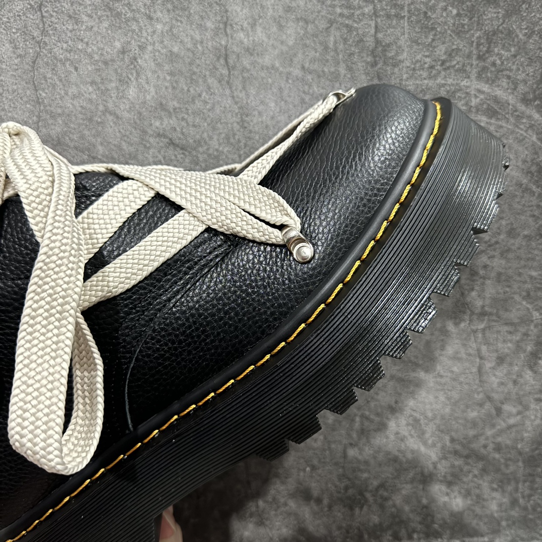 图片[6]-【广东纯原版】Rick Owens ✖️Dr.Martens 2023联名马丁靴nowens五芒星设计&马丁经典鞋型，鞋面头层摔纹牛皮，牦牛皮内里，独家开模生胶大底（6cm）n男女同款35-46码，女生买小一码 编码：GZTHB460500-鞋库