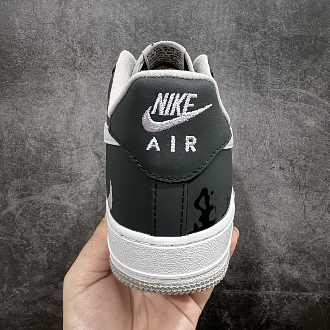 图片[4]-【定制版】Nike Air Force 1 Low 07 影子灰 涂鸦n原楦头原纸板 打造纯正低帮空军版型 专注外贸渠道 全掌内置蜂窝气垫原盒配件 原厂中底钢印、拉帮完美官方货号：CW6718 777 Size：36 36.5 37.5 38 38.5 39 40 40.5 41 42 42.5 43 44 44.5 45 编码：HXS290300-鞋库