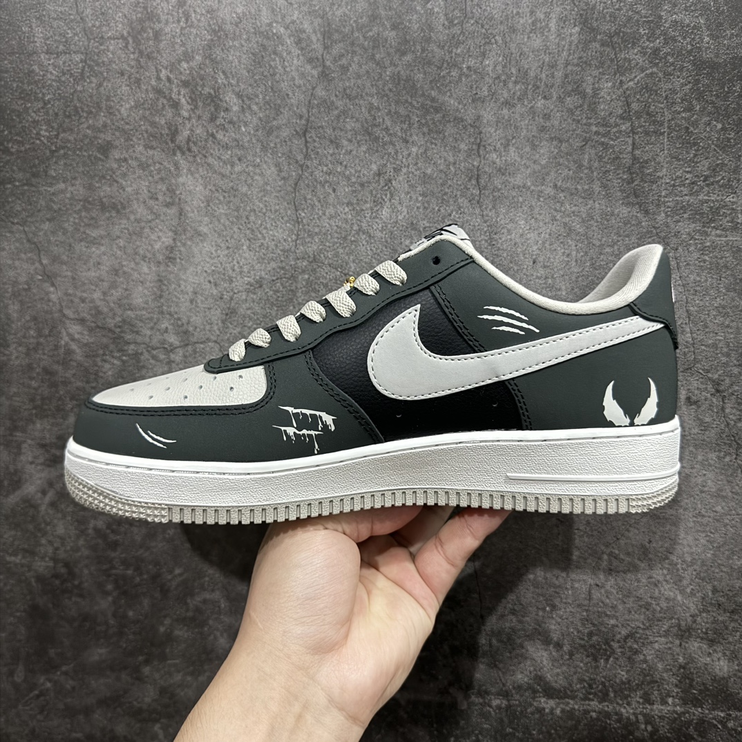 图片[2]-【定制版】Nike Air Force 1 Low 07 影子灰 涂鸦n原楦头原纸板 打造纯正低帮空军版型 专注外贸渠道 全掌内置蜂窝气垫原盒配件 原厂中底钢印、拉帮完美官方货号：CW6718 777 Size：36 36.5 37.5 38 38.5 39 40 40.5 41 42 42.5 43 44 44.5 45 编码：HXS290300-鞋库