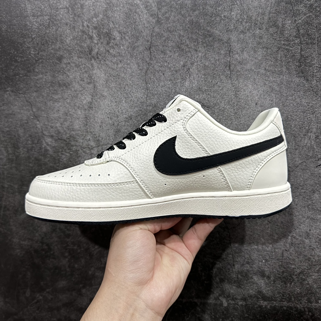 图片[2]-【定制版】Nike Court Vision Low 三勾联名n休闲运动板鞋 纯原版本n低帮百搭透气休闲运动板鞋，经典耐用的设计，兼顾舒适脚感和出众风范，演绎匠心之作。结构性的支撑贴合感结合复古篮球设计，塑就场外全明星风范 货号: FD5188 112 尺码：36 36.5 37.5 38 38.5 39 40 40.5 41 42 42.5 43 44 44.5 45 编码：CC260280-鞋库