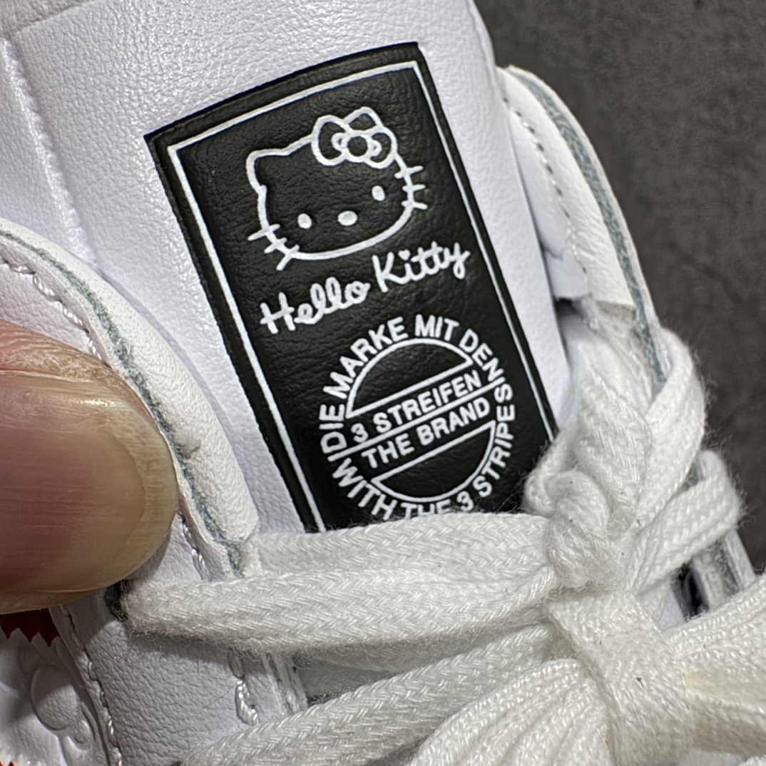 图片[7]-【渠道纯原版】凯蒂猫Hello Kitty x Adidas Gazelle Indoor Trainers\”Hello Kitty And Friends\”羚羊内训系列低帮复古百搭休闲运动德训风板鞋“联名白红黑凯蒂猫蝴蝶结印面”II0013nnn市场最高版本完美还原zp细节，注意区别市场任何版本，完全不是一路货色‼️n全鞋原材料打造，无任何色差，正确鞋型，后跟港宝材料定型，正确微透生胶大底，反口内里头层细腻小牛皮，纸板中底 鞋垫背胶，侧面正确压印字母，所有细节完美还原‼️ 尺码：35 36 36.5 37 38 38.5 39 40 40.5 41 42 42.5 43 44 44.5 45 编码：NM250270-鞋库