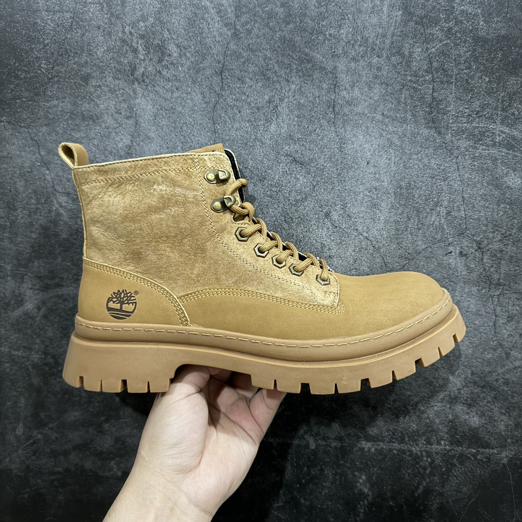 【公司级】Timberland添柏岚/天伯伦户外工装休闲大黄靴系列n#广东大厂品质 原盒原包装#24ss秋冬新款 时尚潮流搭配 面料采用意大利🇮🇹顶级磨砂细纹牛皮搭配防臭防腐真皮乳胶鞋垫n给您完美的穿着体验 质量考究耐穿n型男必备 专治不帅 高品质脚感一流 尺码：38 39 40 41 42 43 44（皮鞋码） 编码：TL320340-鞋库