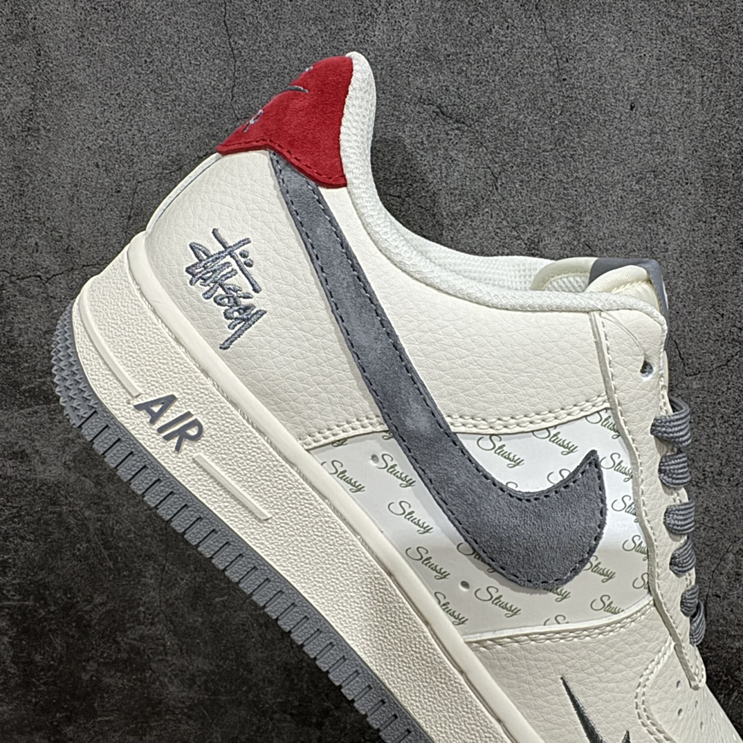 图片[7]-【公司级】Nike Air Force 1 Low 07 x Stussy 米灰红n原楦头原纸板 打造纯正低帮空军版型 专注外贸渠道 全掌内置蜂窝气垫原盒配件 原厂中底钢印、拉帮完美官方货号：XZ3318 567 Size：36 36.5 37.5 38 38.5 39 40 40.5 41 42 42.5 43 44 44.5 45 编码：HXS310320-鞋库