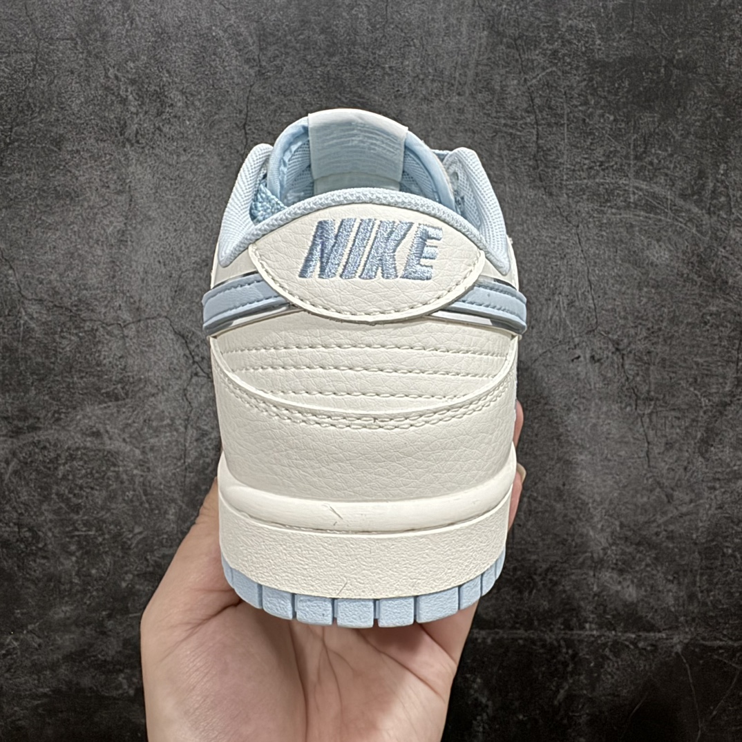 图片[4]-【定制版】Nk SB Dunk Low 斯图西联名-双勾冰晶蓝 周年高端定制 低帮休闲板鞋 XX2026-101定制鞋盒 大厂纯原品质出货 超高清洁度 皮料切割干净无任何毛边 细节完美  尺码：36-45（半） 编码：HXS320340-鞋库