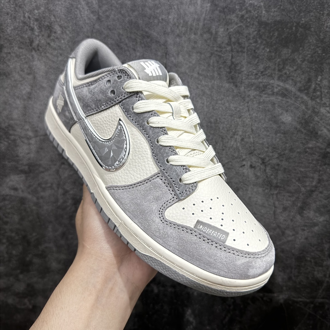 图片[3]-【定制版】Nk SB Dunk Low UN系列-钻石灰勾 周年高端定制 低帮休闲板鞋 DQ1098-518定制鞋盒 大厂纯原品质出货 超高清洁度 皮料切割干净无任何毛边 细节完美  尺码：36-45（半） 编码：HXS320340-鞋库