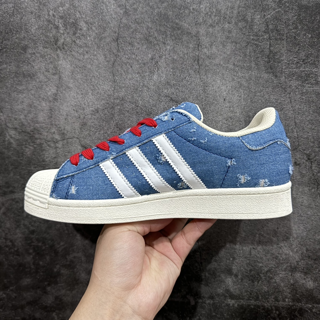 外贸版LevisxadidasoriginalsSUPERSTAR李维斯联名贝壳头渠道正品订单诠释市场最