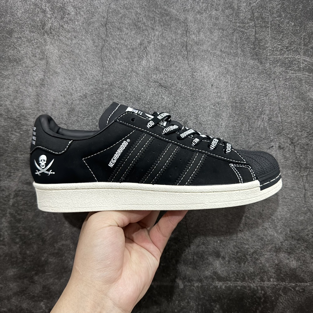 外贸版NEIGHBORHOODxadidasoriginalsSUPERSTAR联名贝壳头渠道正品订单诠