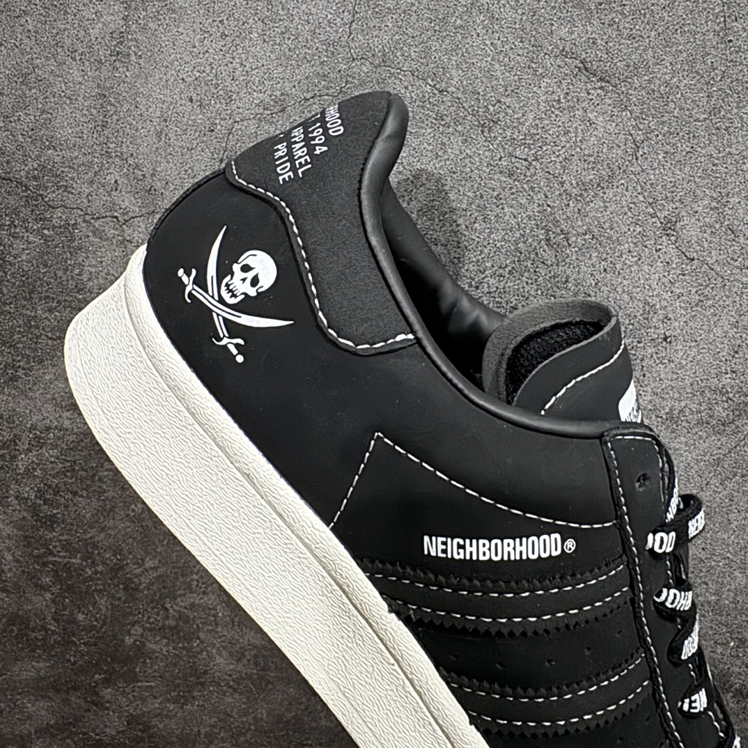 外贸版NEIGHBORHOODxadidasoriginalsSUPERSTAR联名贝壳头渠道正品订单诠