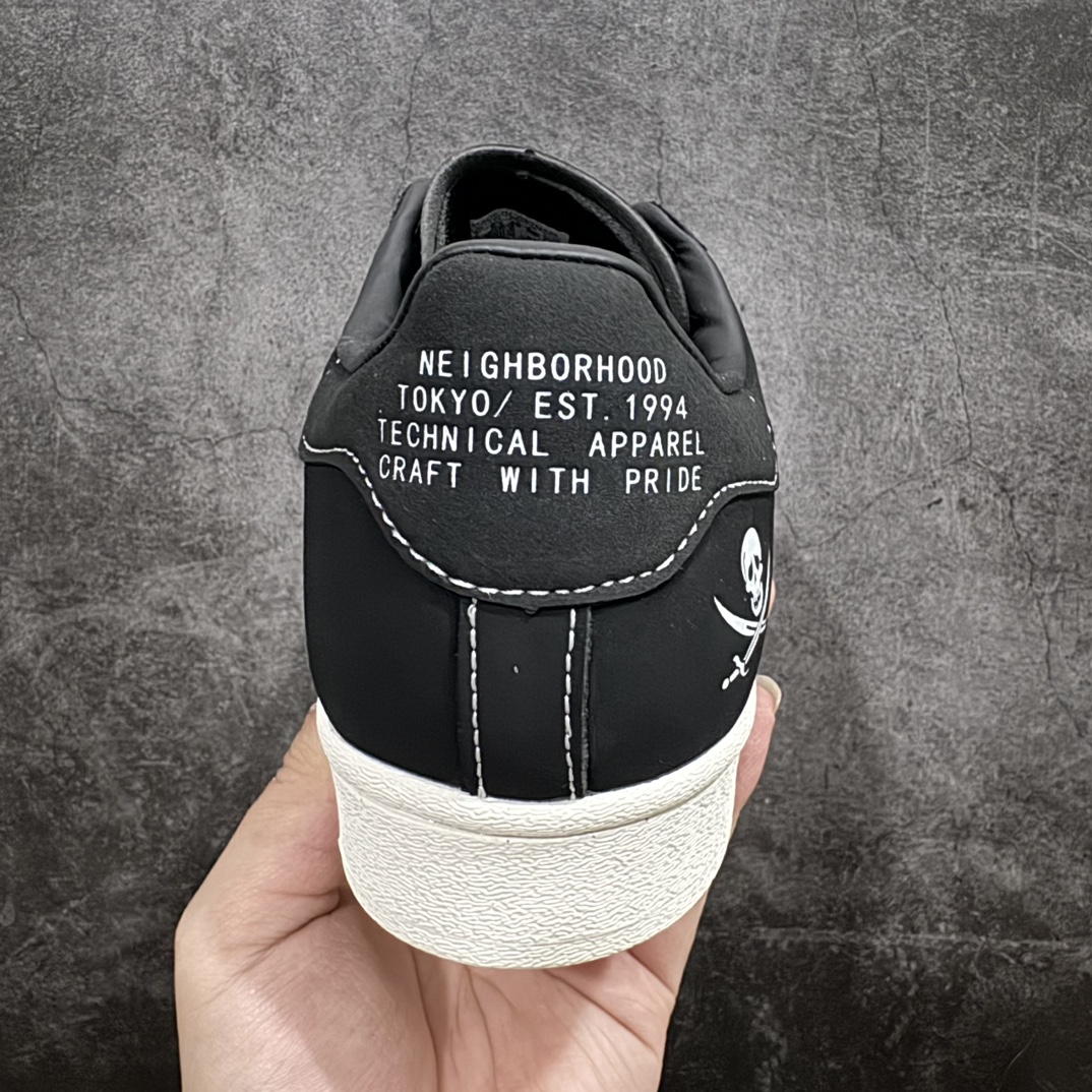 外贸版NEIGHBORHOODxadidasoriginalsSUPERSTAR联名贝壳头渠道正品订单诠