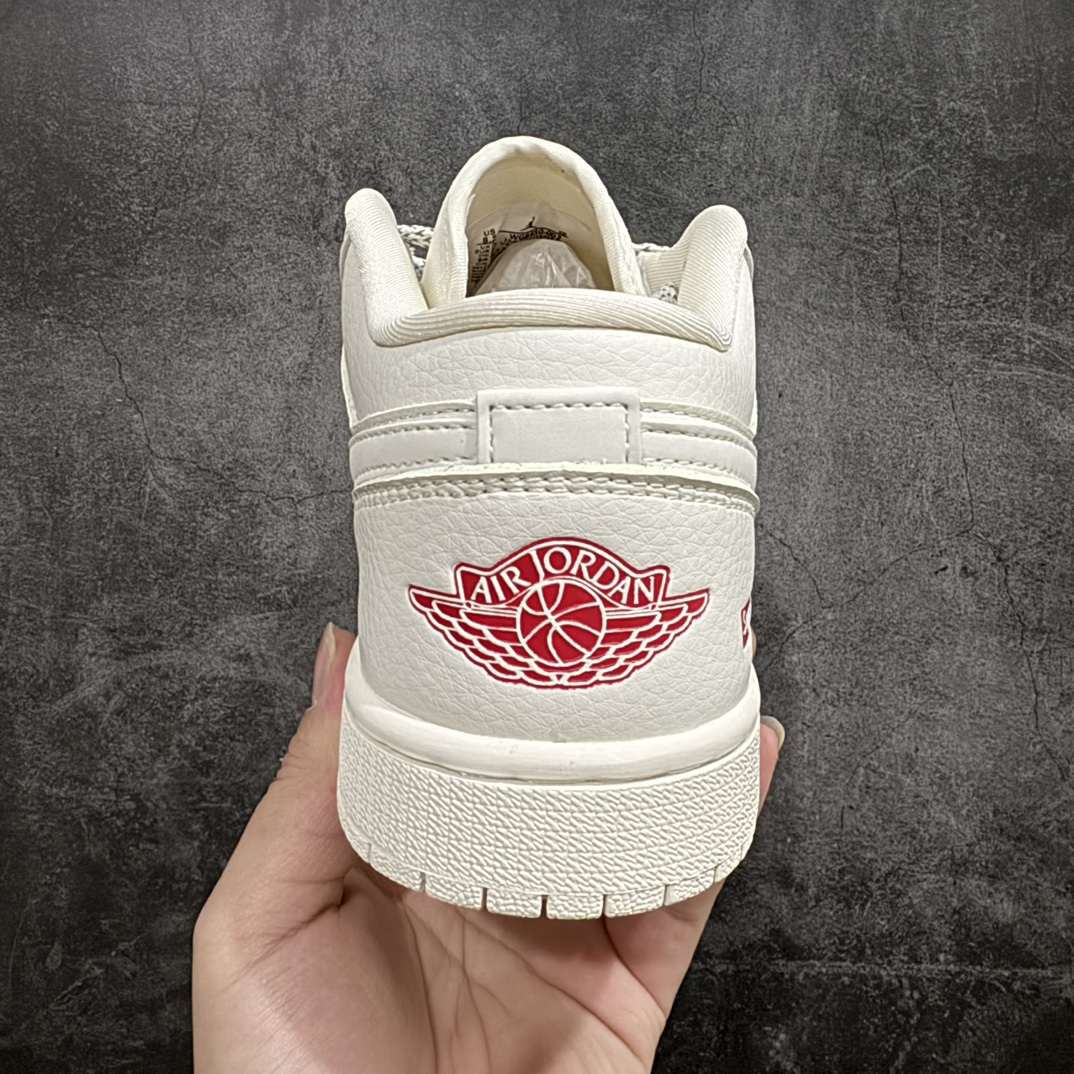 图片[4]-【定制版】Air Jordan 1 Retro Low x Supreme 米白官方同步新色 原装级产物拒绝公底 立体鞋型 细节完美 高清洁度 购置公司同步原材料 原汁原味 忠于原版 货号：WG8850 002 码数：36 36.5 37.5 38 38.5 39 40 40.5 41 42 42.5 43 44 44.5 45 编码：HXS260280-鞋库