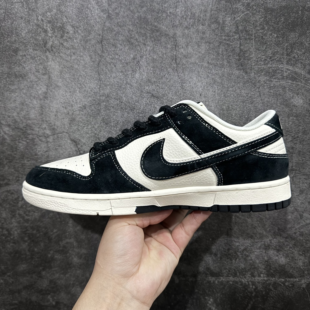 图片[2]-【定制版】Nk SB Dunk Low 北面联名-黑猪八黑勾 周年高端定制 低帮休闲板鞋 SJ1089-011rn#定制鞋盒 大厂纯原品质出货 超高清洁度 皮料切割干净无任何毛边 细节完美 r 尺码：36 36.5 37.5 38 38.5 39 40 40.5 41 42 42.5 43 44 44.5 45  编码：HXS320340-鞋库