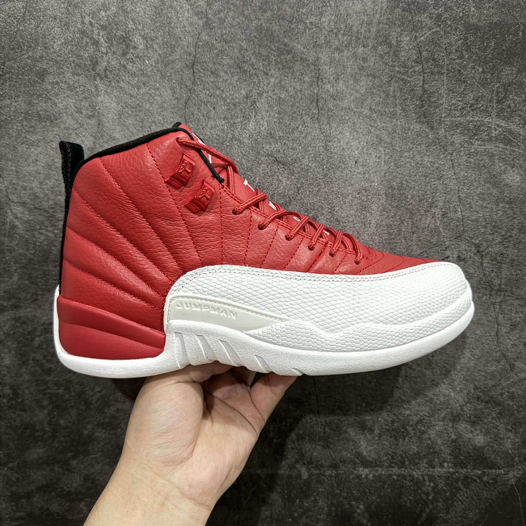 顶级外贸版AirJordanAJ12Retro红白130690-600原楦原纸板开发原汁原味12代鞋型进