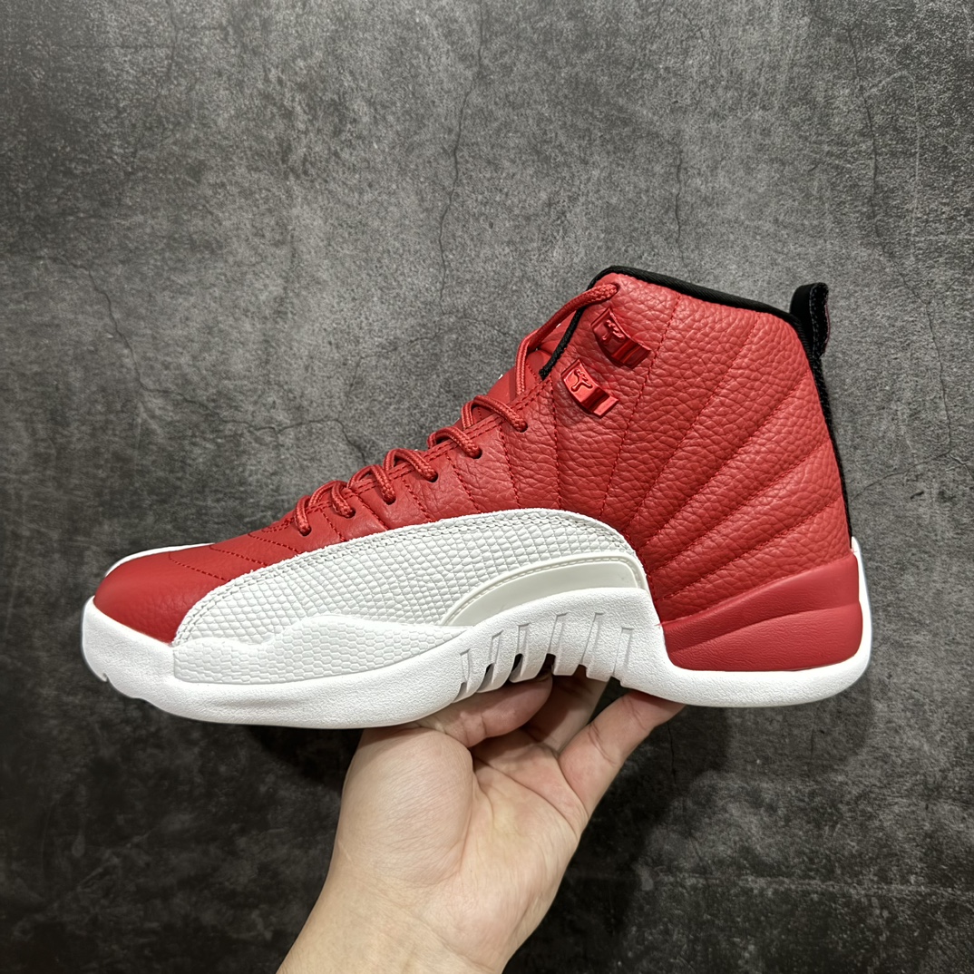 顶级外贸版AirJordanAJ12Retro红白130690-600原楦原纸板开发原汁原味12代鞋型进