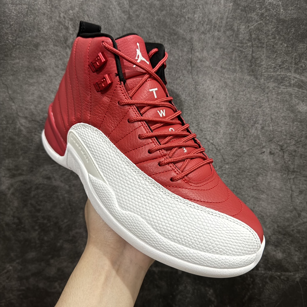 顶级外贸版AirJordanAJ12Retro红白130690-600原楦原纸板开发原汁原味12代鞋型进