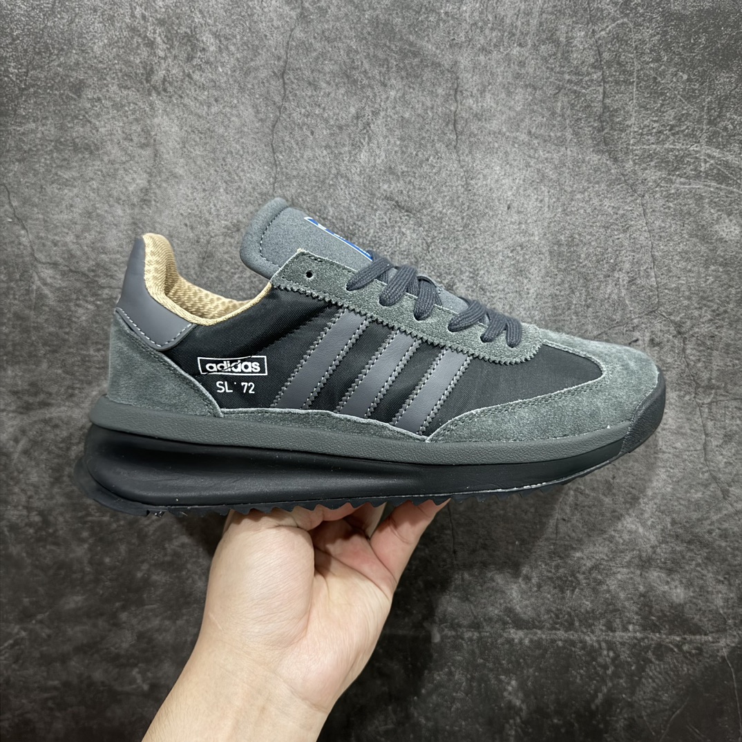 【神版】adidas originals SL 72n超轻便透气复古慢跑鞋n鞋头的设计饱满圆润鞋面是翻毛皮和尼龙材质结合 上脚舒适柔软n橡胶大底非常耐磨防滑 包裹性很好 整体纤长 货号: IH5569 尺码: 35.5 36 36.5 37 38 38.5 39 40 40.5 41 42 42.5 43 44 45 编码：DZ220250-鞋库