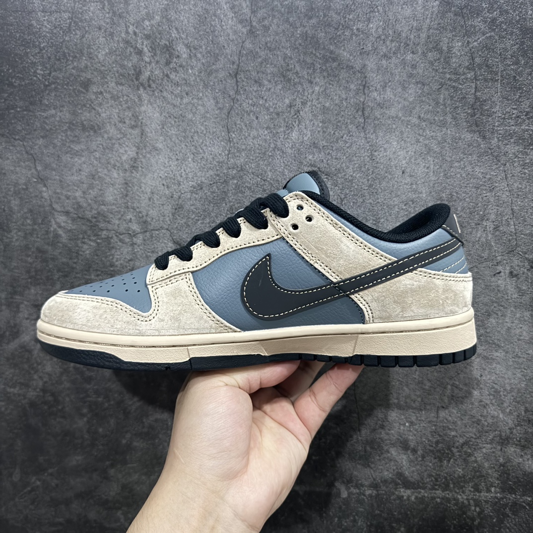 图片[2]-【定制版】Nk SB Dunk Low BAPE系列-做旧蓝黑勾 周年高端定制 低帮休闲板鞋 DQ1098-517rn#定制鞋盒 大厂纯原品质出货 超高清洁度 皮料切割干净无任何毛边 细节完美 r 尺码：36 36.5 37.5 38 38.5 39 40 40.5 41 42 42.5 43 44 44.5 45 编码：HXS320340-鞋库