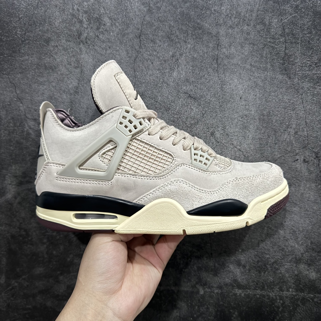 【KZ升级版】A Ma Maniere x Air Jordan 4 Retro \”Fossil Stone\” AJ4 乔丹4代AMM联名化石淡粉色 货号：FZ4810-200nn潮流复古篮球鞋  纯原大厂出品n原厂材料开发 细节把控到位 主供外贸客户打造完美鞋型 纸板中底 钢印完美版型 公司货既视感皮料自行品鉴  区别市面各种\”伪纯原\” 尺码：36 36.5 37.5 38 38.5 39 40 40.5 41 42 42.5 43 44 44.5 45 46 47.5 编码：SL440460-鞋库