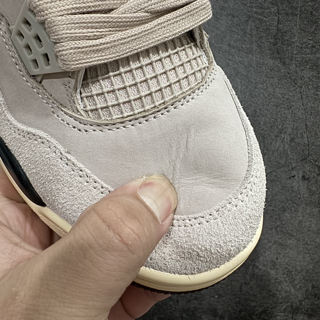 图片[6]-【KZ升级版】A Ma Maniere x Air Jordan 4 Retro \”Fossil Stone\” AJ4 乔丹4代AMM联名化石淡粉色 货号：FZ4810-200nn潮流复古篮球鞋  纯原大厂出品n原厂材料开发 细节把控到位 主供外贸客户打造完美鞋型 纸板中底 钢印完美版型 公司货既视感皮料自行品鉴  区别市面各种\”伪纯原\” 尺码：36 36.5 37.5 38 38.5 39 40 40.5 41 42 42.5 43 44 44.5 45 46 47.5 编码：SL440460-鞋库