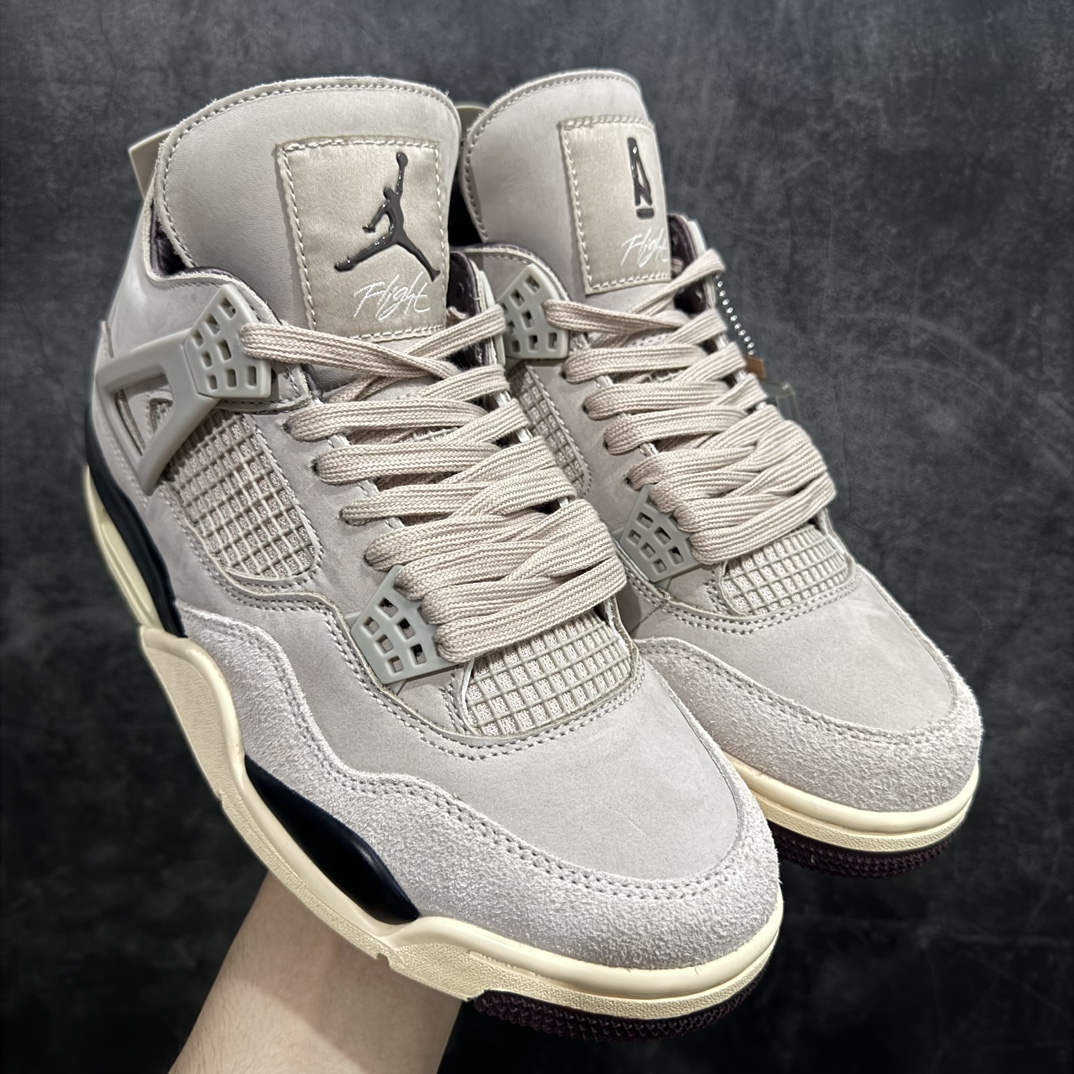 【KZ升级版】A Ma Maniere x Air Jordan 4 Retro \”Fossil Stone\” AJ4 乔丹4代AMM联名化石淡粉色 货号：FZ4810-200nn潮流复古篮球鞋  纯原大厂出品n原厂材料开发 细节把控到位 主供外贸客户打造完美鞋型 纸板中底 钢印完美版型 公司货既视感皮料自行品鉴  区别市面各种\”伪纯原\” 尺码：36 36.5 37.5 38 38.5 39 40 40.5 41 42 42.5 43 44 44.5 45 46 47.5 编码：SL440460-鞋库