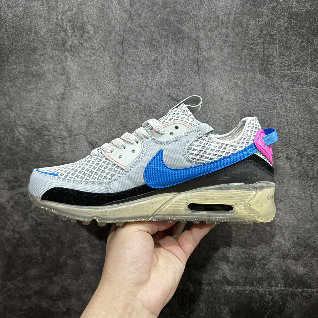 图片[2]-【福利特价】NK Air Max Terrascape 90 山川地形系列经典复古百搭休闲运动气垫慢跑鞋 DM0033-004 原楦原纸版开发版型 正确3层组合超轻EVA泡绵中底+Air缓震气垫+耐磨橡胶外底 材质超丰富的户外为灵感设计全新包边设计处的斑点由Grind 材料制成 其原料来自鞋履生产过程中产生的边角料 舒适鞋口采用三重缝线设计 搭配坑状泡绵中底 巧妙融合都市风范与户外型格 匠心鞋款 即刻上脚 尺码：36 36.5 37.5 38 38.5 39 40 40.5 41 42 42.5 43 44 44.5 45-选品中心