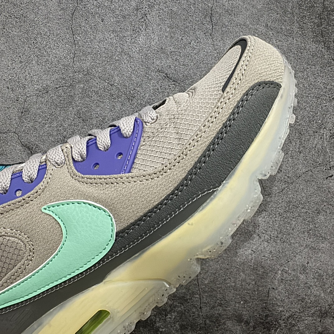 图片[6]-【福利特价】NK Air Max Terrascape 90 山川地形系列经典复古百搭休闲运动气垫慢跑鞋 DQ3987-001 原楦原纸版开发版型 正确3层组合超轻EVA泡绵中底+Air缓震气垫+耐磨橡胶外底 材质超丰富的户外为灵感设计全新包边设计处的斑点由Grind 材料制成 其原料来自鞋履生产过程中产生的边角料 舒适鞋口采用三重缝线设计 搭配坑状泡绵中底 巧妙融合都市风范与户外型格 匠心鞋款 即刻上脚 尺码：36 36.5 37.5 38 38.5 39 40 40.5 41 42 42.5 43 44 44.5 45-选品中心