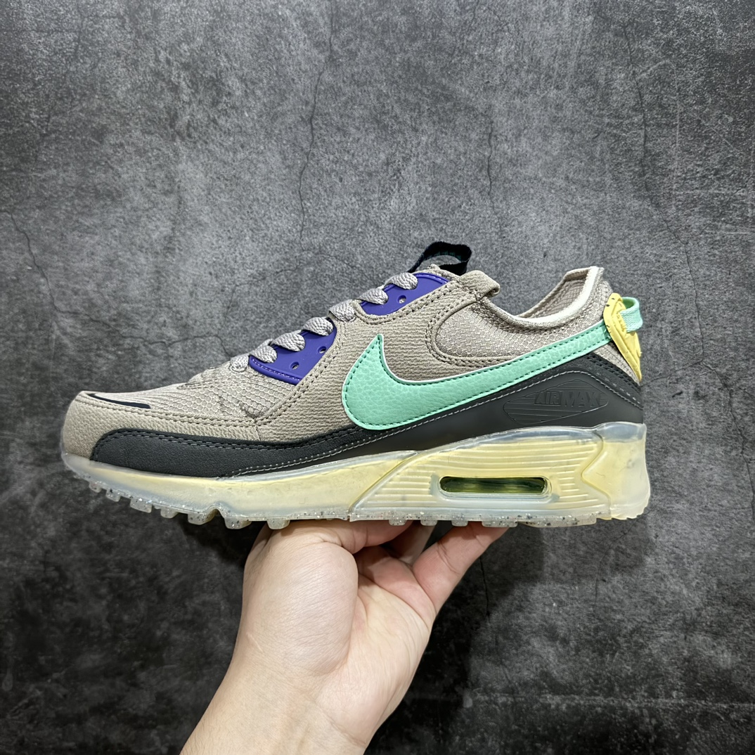 图片[2]-【福利特价】NK Air Max Terrascape 90 山川地形系列经典复古百搭休闲运动气垫慢跑鞋 DQ3987-001 原楦原纸版开发版型 正确3层组合超轻EVA泡绵中底+Air缓震气垫+耐磨橡胶外底 材质超丰富的户外为灵感设计全新包边设计处的斑点由Grind 材料制成 其原料来自鞋履生产过程中产生的边角料 舒适鞋口采用三重缝线设计 搭配坑状泡绵中底 巧妙融合都市风范与户外型格 匠心鞋款 即刻上脚 尺码：36 36.5 37.5 38 38.5 39 40 40.5 41 42 42.5 43 44 44.5 45-选品中心