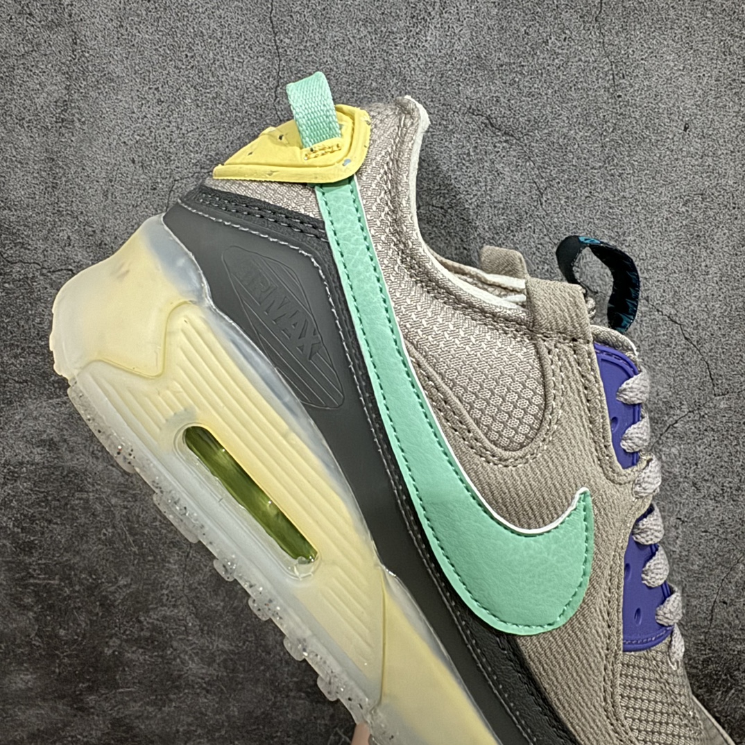 图片[7]-【福利特价】NK Air Max Terrascape 90 山川地形系列经典复古百搭休闲运动气垫慢跑鞋 DQ3987-001 原楦原纸版开发版型 正确3层组合超轻EVA泡绵中底+Air缓震气垫+耐磨橡胶外底 材质超丰富的户外为灵感设计全新包边设计处的斑点由Grind 材料制成 其原料来自鞋履生产过程中产生的边角料 舒适鞋口采用三重缝线设计 搭配坑状泡绵中底 巧妙融合都市风范与户外型格 匠心鞋款 即刻上脚 尺码：36 36.5 37.5 38 38.5 39 40 40.5 41 42 42.5 43 44 44.5 45-选品中心