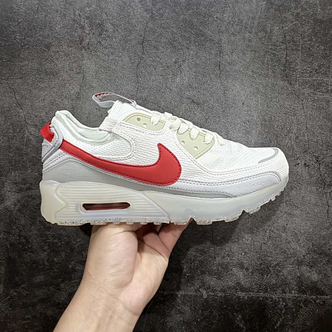 【福利特价】NK Air Max Terrascape 90 山川地形系列经典复古百搭休闲运动气垫慢跑鞋 DQ3987-100 原楦原纸版开发版型 正确3层组合超轻EVA泡绵中底+Air缓震气垫+耐磨橡胶外底 材质超丰富的户外为灵感设计全新包边设计处的斑点由Grind 材料制成 其原料来自鞋履生产过程中产生的边角料 舒适鞋口采用三重缝线设计 搭配坑状泡绵中底 巧妙融合都市风范与户外型格 匠心鞋款 即刻上脚 尺码：36 36.5 37.5 38 38.5 39 40 40.5 41 42 42.5 43 44 44.5 45-选品中心