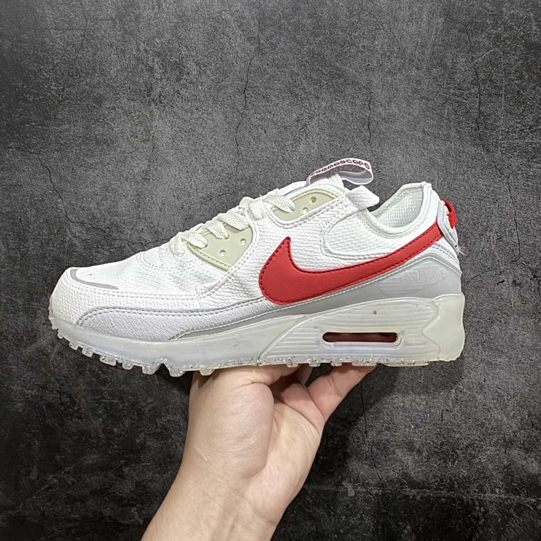 图片[2]-【福利特价】NK Air Max Terrascape 90 山川地形系列经典复古百搭休闲运动气垫慢跑鞋 DQ3987-100 原楦原纸版开发版型 正确3层组合超轻EVA泡绵中底+Air缓震气垫+耐磨橡胶外底 材质超丰富的户外为灵感设计全新包边设计处的斑点由Grind 材料制成 其原料来自鞋履生产过程中产生的边角料 舒适鞋口采用三重缝线设计 搭配坑状泡绵中底 巧妙融合都市风范与户外型格 匠心鞋款 即刻上脚 尺码：36 36.5 37.5 38 38.5 39 40 40.5 41 42 42.5 43 44 44.5 45-选品中心