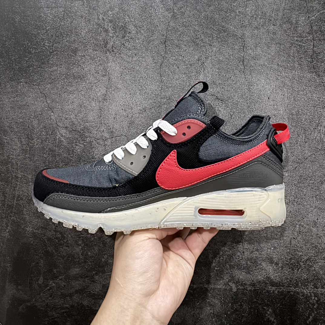 图片[2]-【福利特价】NK Air Max Terrascape 90 山川地形系列经典复古百搭休闲运动气垫慢跑鞋 DV7413-003 原楦原纸版开发版型 正确3层组合超轻EVA泡绵中底+Air缓震气垫+耐磨橡胶外底 材质超丰富的户外为灵感设计全新包边设计处的斑点由Grind 材料制成 其原料来自鞋履生产过程中产生的边角料 舒适鞋口采用三重缝线设计 搭配坑状泡绵中底 巧妙融合都市风范与户外型格 匠心鞋款 即刻上脚 尺码：36 36.5 37.5 38 38.5 39 40 40.5 41 42 42.5 43 44 44.5 45-选品中心