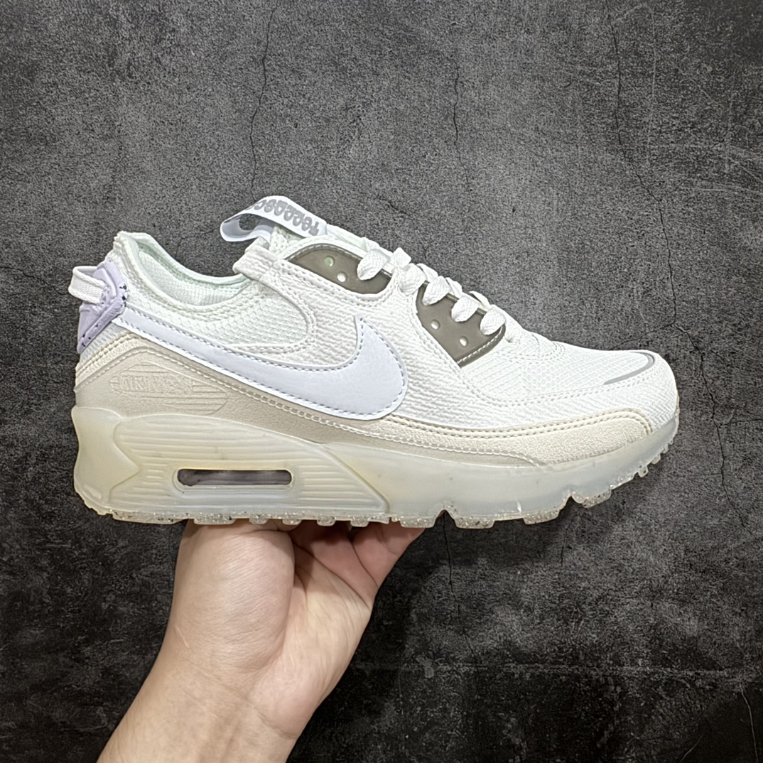 【福利特价】NK Air Max Terrascape 90 山川地形系列经典复古百搭休闲运动气垫慢跑鞋 DQ3987-101 原楦原纸版开发版型 正确3层组合超轻EVA泡绵中底+Air缓震气垫+耐磨橡胶外底 材质超丰富的户外为灵感设计全新包边设计处的斑点由Grind 材料制成 其原料来自鞋履生产过程中产生的边角料 舒适鞋口采用三重缝线设计 搭配坑状泡绵中底 巧妙融合都市风范与户外型格 匠心鞋款 即刻上脚 尺码：36 36.5 37.5 38 38.5 39 40 40.5 41 42 42.5 43 44 44.5 45-选品中心
