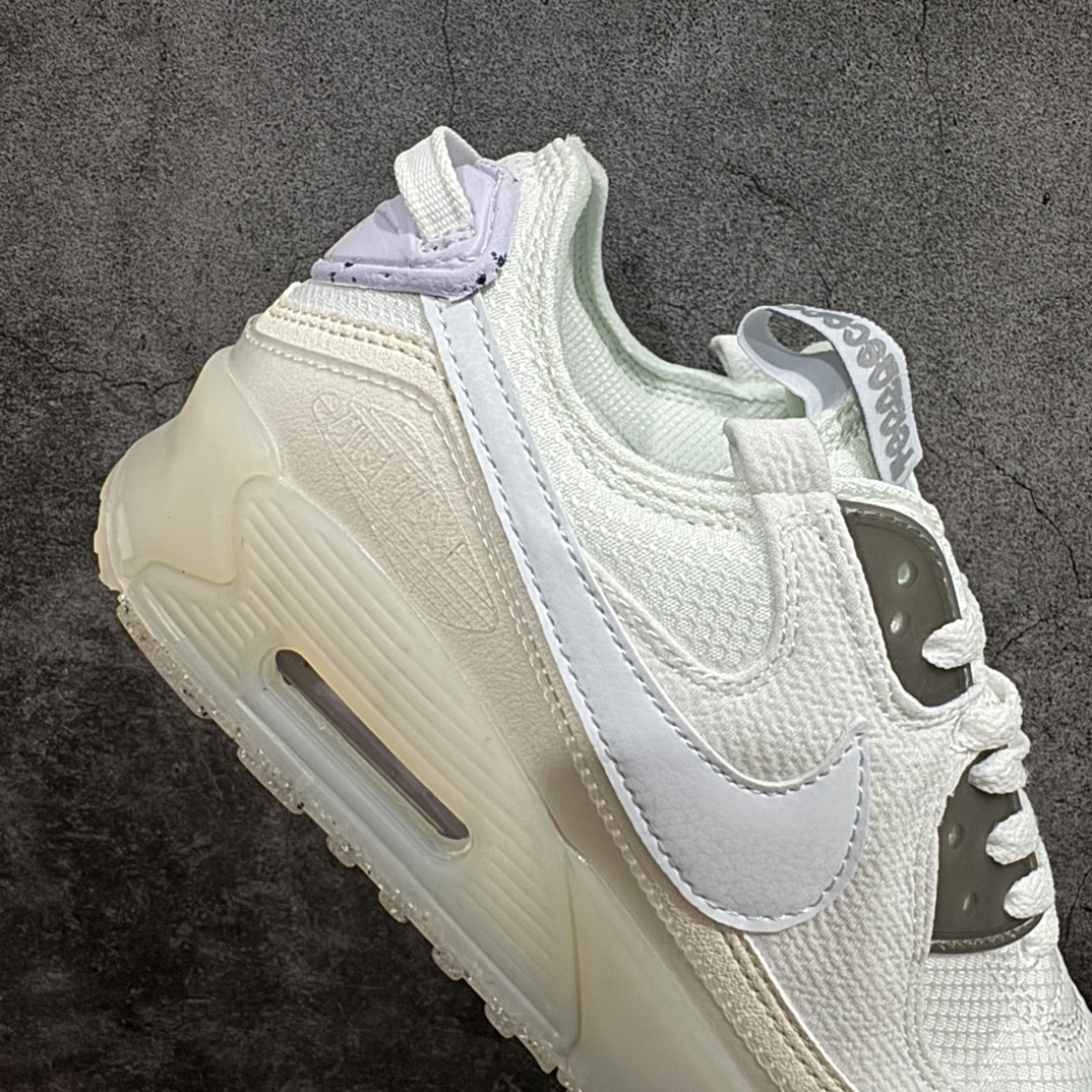 图片[7]-【福利特价】NK Air Max Terrascape 90 山川地形系列经典复古百搭休闲运动气垫慢跑鞋 DQ3987-101 原楦原纸版开发版型 正确3层组合超轻EVA泡绵中底+Air缓震气垫+耐磨橡胶外底 材质超丰富的户外为灵感设计全新包边设计处的斑点由Grind 材料制成 其原料来自鞋履生产过程中产生的边角料 舒适鞋口采用三重缝线设计 搭配坑状泡绵中底 巧妙融合都市风范与户外型格 匠心鞋款 即刻上脚 尺码：36 36.5 37.5 38 38.5 39 40 40.5 41 42 42.5 43 44 44.5 45-选品中心