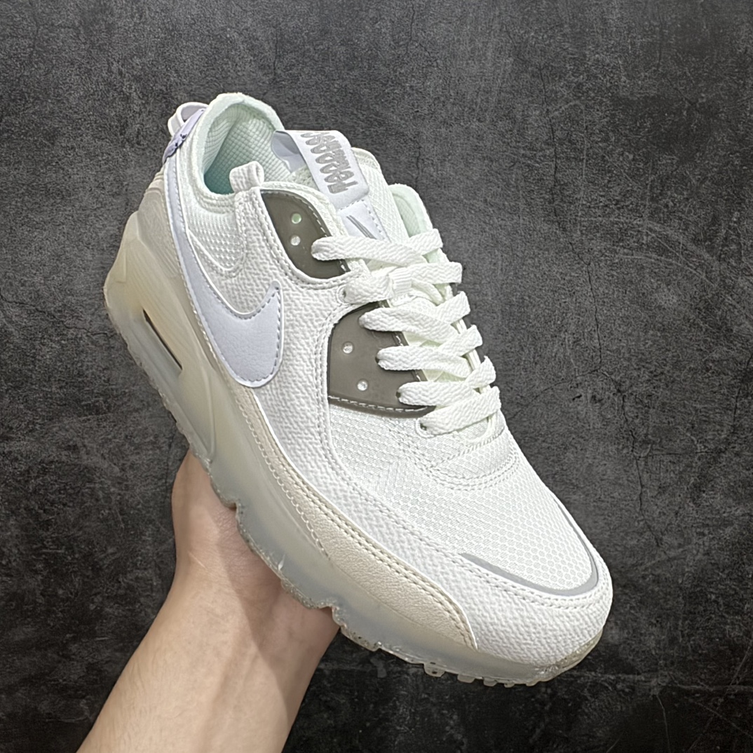 图片[3]-【福利特价】NK Air Max Terrascape 90 山川地形系列经典复古百搭休闲运动气垫慢跑鞋 DQ3987-101 原楦原纸版开发版型 正确3层组合超轻EVA泡绵中底+Air缓震气垫+耐磨橡胶外底 材质超丰富的户外为灵感设计全新包边设计处的斑点由Grind 材料制成 其原料来自鞋履生产过程中产生的边角料 舒适鞋口采用三重缝线设计 搭配坑状泡绵中底 巧妙融合都市风范与户外型格 匠心鞋款 即刻上脚 尺码：36 36.5 37.5 38 38.5 39 40 40.5 41 42 42.5 43 44 44.5 45-选品中心