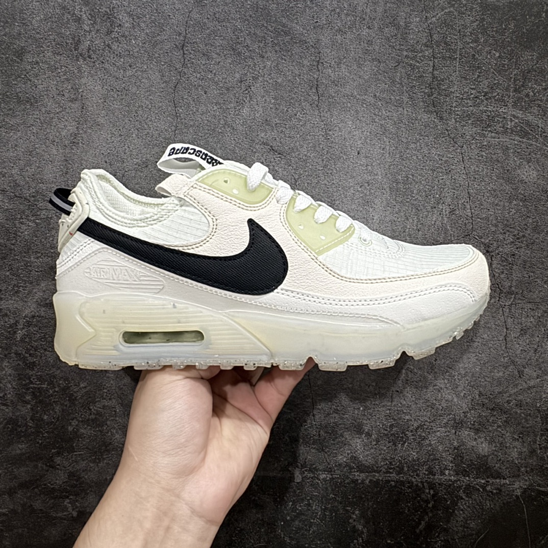 【福利特价】NK Air Max Terrascape 90 山川地形系列经典复古百搭休闲运动气垫慢跑鞋 DH2973-100 原楦原纸版开发版型 正确3层组合超轻EVA泡绵中底+Air缓震气垫+耐磨橡胶外底 材质超丰富的户外为灵感设计全新包边设计处的斑点由Grind 材料制成 其原料来自鞋履生产过程中产生的边角料 舒适鞋口采用三重缝线设计 搭配坑状泡绵中底 巧妙融合都市风范与户外型格 匠心鞋款 即刻上脚 尺码：36 36.5 37.5 38 38.5 39 40 40.5 41 42 42.5 43 44 44.5 45-选品中心