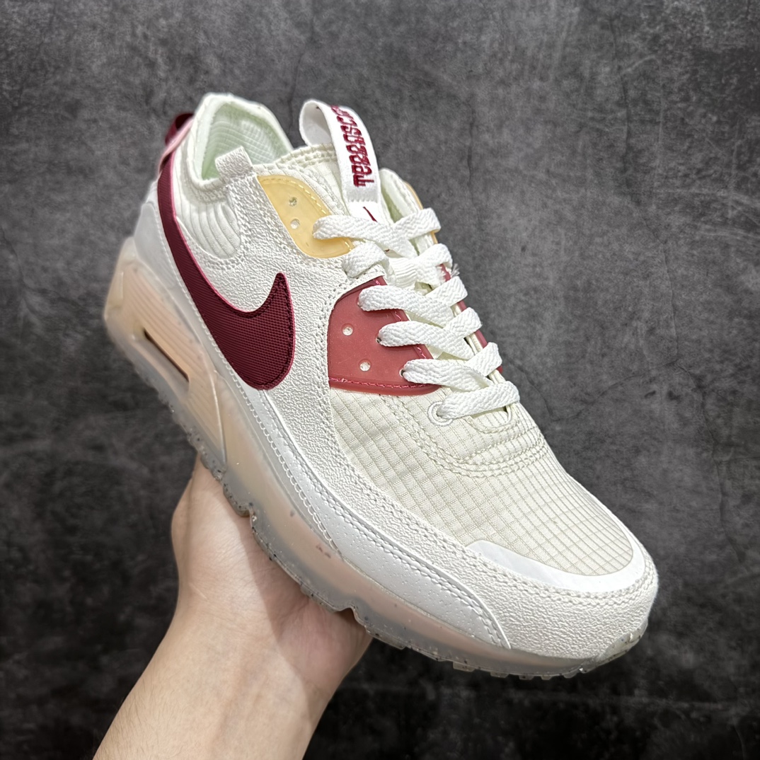 图片[3]-【福利特价】NK Air Max Terrascape 90 山川地形系列经典复古百搭休闲运动气垫慢跑鞋 DC9450-100 原楦原纸版开发版型 正确3层组合超轻EVA泡绵中底+Air缓震气垫+耐磨橡胶外底 材质超丰富的户外为灵感设计全新包边设计处的斑点由Grind 材料制成 其原料来自鞋履生产过程中产生的边角料 舒适鞋口采用三重缝线设计 搭配坑状泡绵中底 巧妙融合都市风范与户外型格 匠心鞋款 即刻上脚 尺码：36 36.5 37.5 38 38.5 39 40 40.5 41 42 42.5 43 44 44.5 45-选品中心