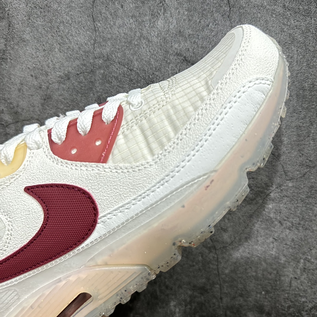 图片[6]-【福利特价】NK Air Max Terrascape 90 山川地形系列经典复古百搭休闲运动气垫慢跑鞋 DC9450-100 原楦原纸版开发版型 正确3层组合超轻EVA泡绵中底+Air缓震气垫+耐磨橡胶外底 材质超丰富的户外为灵感设计全新包边设计处的斑点由Grind 材料制成 其原料来自鞋履生产过程中产生的边角料 舒适鞋口采用三重缝线设计 搭配坑状泡绵中底 巧妙融合都市风范与户外型格 匠心鞋款 即刻上脚 尺码：36 36.5 37.5 38 38.5 39 40 40.5 41 42 42.5 43 44 44.5 45-选品中心