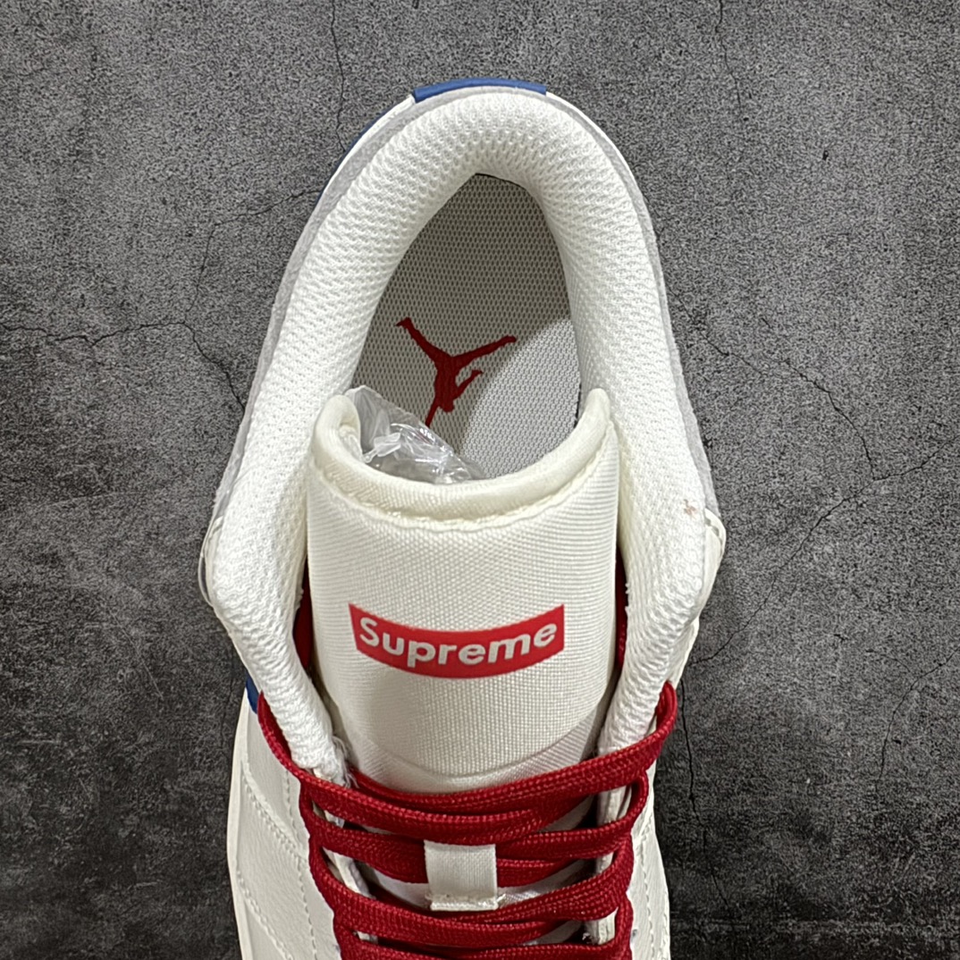 图片[8]-【定制版】Air Jordan 1 Low AJ1 乔1 Supreme联名-米蓝生胶 高端定制 低帮复古篮球鞋 SJ9950-022rn#定制鞋盒 大厂纯原品质出货 超高清洁度 皮料切割干净无任何毛边 细节完美 r 尺码：36 36.5 37.5 38 38.5 39 40 40.5 41 42 42.5 43 44 44.5 45 编码：HXS320340-鞋库