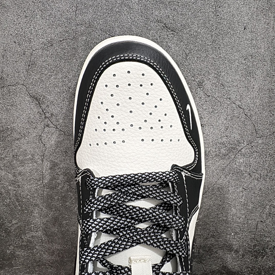 图片[5]-【定制版】Air Jordan 1 Low AJ1 乔1 斯图西联名-米黑缝线 高端定制 低帮复古篮球鞋 CF3688-023rn#定制鞋盒 大厂纯原品质出货 超高清洁度 皮料切割干净无任何毛边 细节完美 r 尺码：36 36.5 37.5 38 38.5 39 40 40.5 41 42 42.5 43 44 44.5 45 编码：HXS320340-鞋库