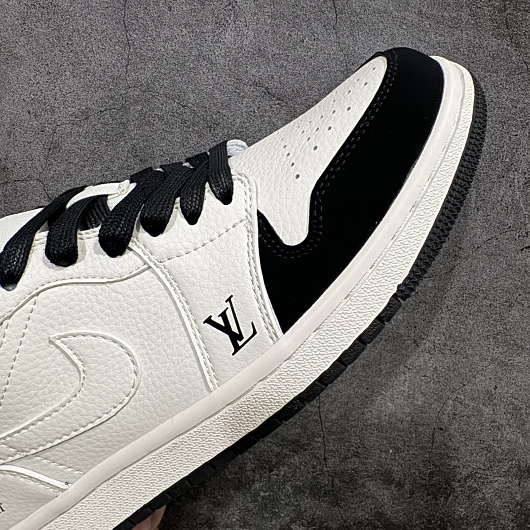 图片[6]-【定制版】Air Jordan 1 Low AJ1 乔1 LV联名-米黑脚趾 高端定制 低帮复古篮球鞋 WG8850-006rn#定制鞋盒 大厂纯原品质出货 超高清洁度 皮料切割干净无任何毛边 细节完美 r 尺码：36 36.5 37.5 38 38.5 39 40 40.5 41 42 42.5 43 44 44.5 45 编码：HXS320340-鞋库