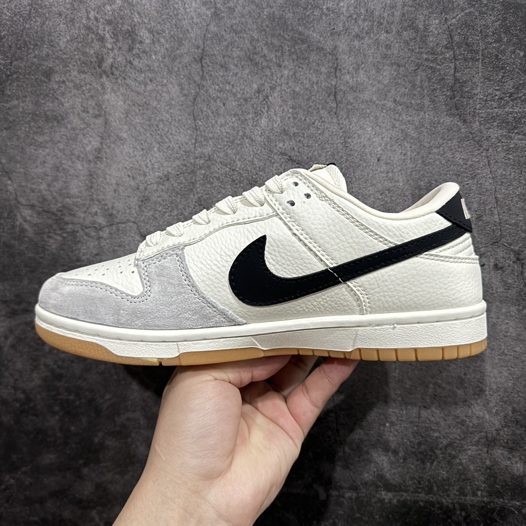 图片[2]-【定制版】Nk SB Dunk Low 黑8联名-米灰黑生胶 周年高端定制 低帮休闲板鞋 CH6336-227rn#定制鞋盒 大厂纯原品质出货 超高清洁度 皮料切割干净无任何毛边 细节完美 r 尺码：36 36.5 37.5 38 38.5 39 40 40.5 41 42 42.5 43 44 44.5 45  编码：HXS320340-鞋库