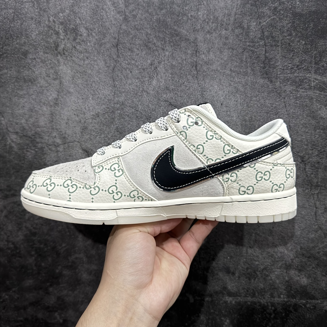 图片[2]-【定制版】Dunk Low GUCCI联名n纯原大厂出品 极力推荐👏n原装头层材料 独家版型蒸餾加工n帶來的是更好的视觉和脚感体验n大厂纯原品质出货 清洁度电绣工艺 皮料切割干净无任何毛边 细节完美 官方货号: XY1688 014 尺码：36 36.5 37.5 38 38.5 39 40 40.5 41 42 42.5 43 44 44.5 45 编码：HXS320340-鞋库