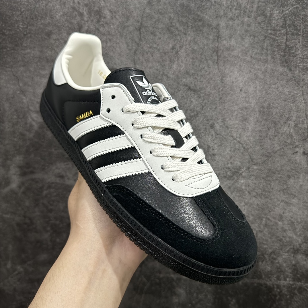 纯原版AdidasSambaOG75thAnniversary75周年纪念黑色市售最高品质全新高端零售平