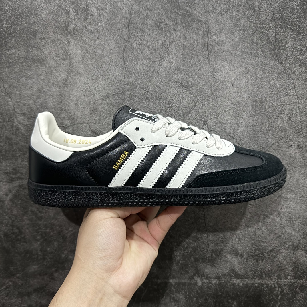 纯原版AdidasSambaOG75thAnniversary75周年纪念黑色市售最高品质全新高端零售平