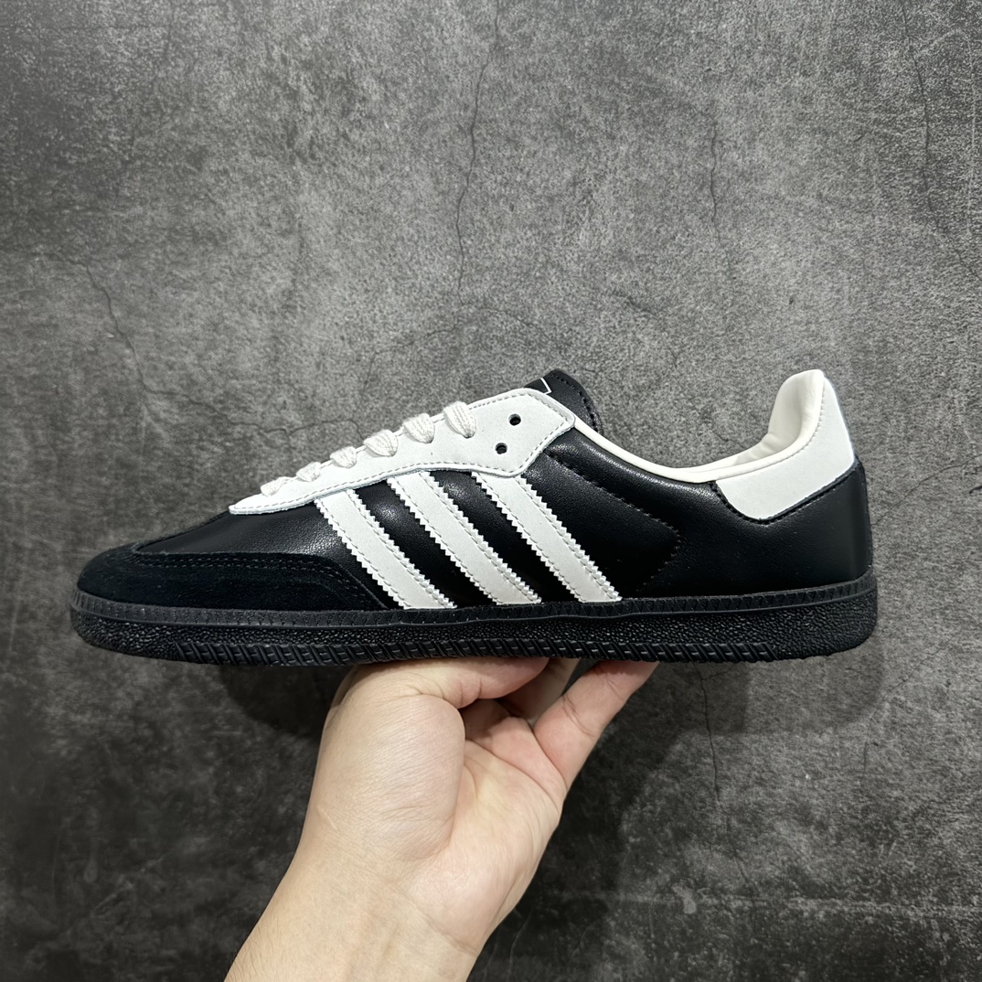 纯原版AdidasSambaOG75thAnniversary75周年纪念黑色市售最高品质全新高端零售平