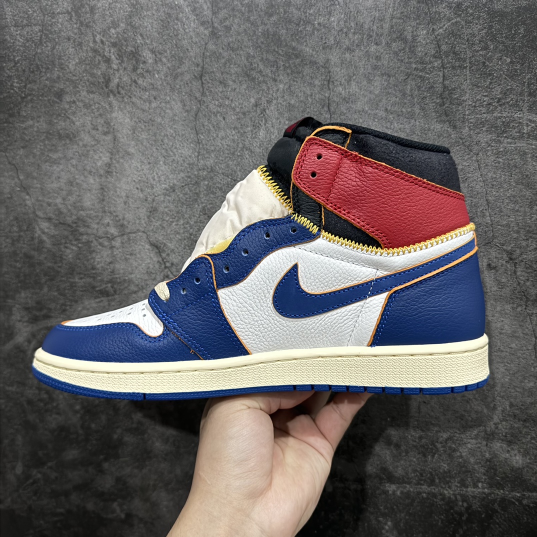 莞产纯原UnionxAirJordanAJ1RetroHighNRG联名四色拼接黑脚趾BV1300-14