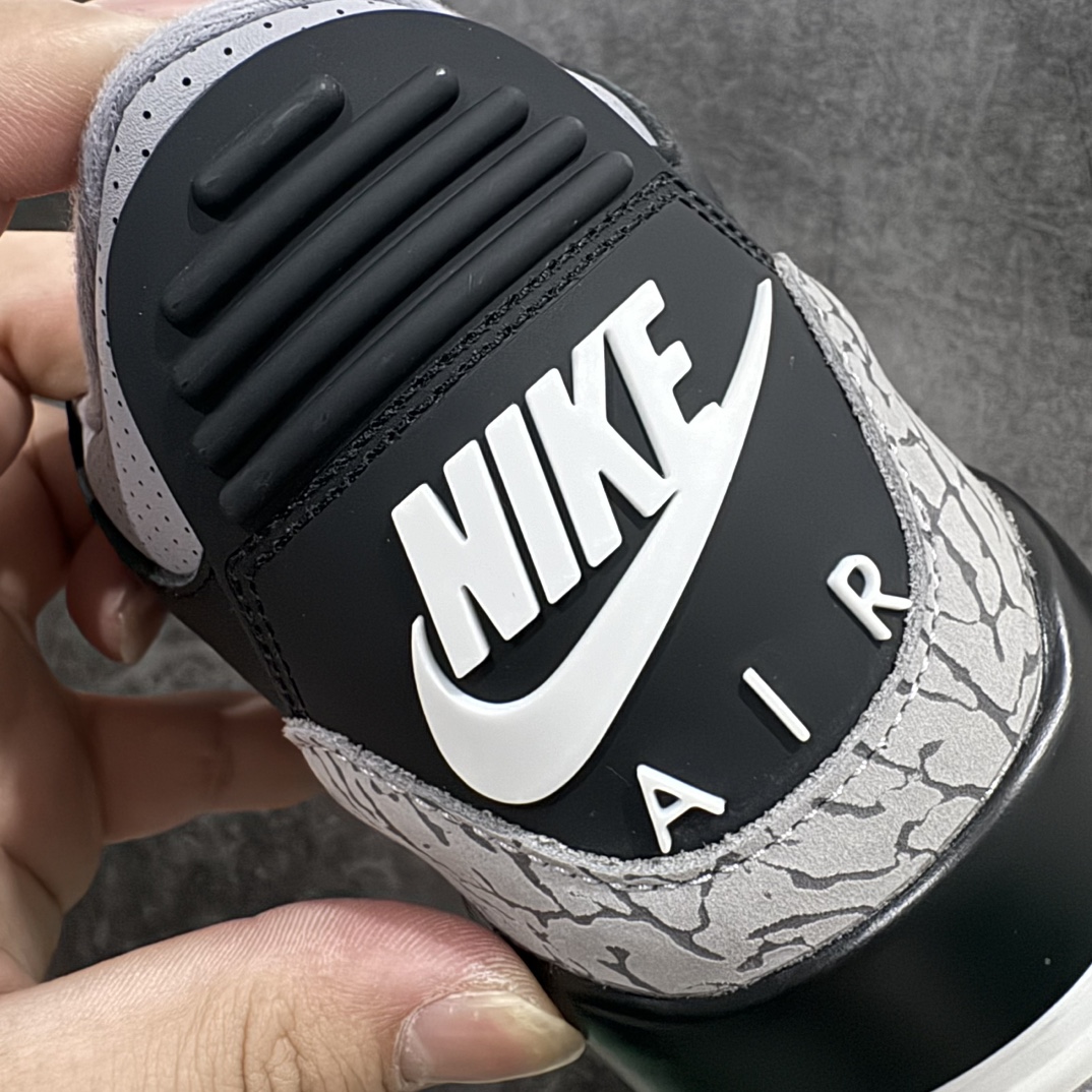 图片[2]-【纯原X版】Air Jordan 3 OG “Black Cement” 2024版aj3黑水泥出货  货号：DN3707-010nn原厂皮料 原装细纹磨砂爆裂纹n原楦原纸板开发 确保原汁原味原厂皮料质感色泽绝无偏差完美中底拉帮 原厂中底钢印 原档案大底 如假白送 大底纹路气垫通透度PU的回弹性均百分百还原原厂电绣鞋舌飞人刺绣针数立体讲究精细欢迎对比正品原鞋  尺码：40-47.5 编码：X450480-鞋库