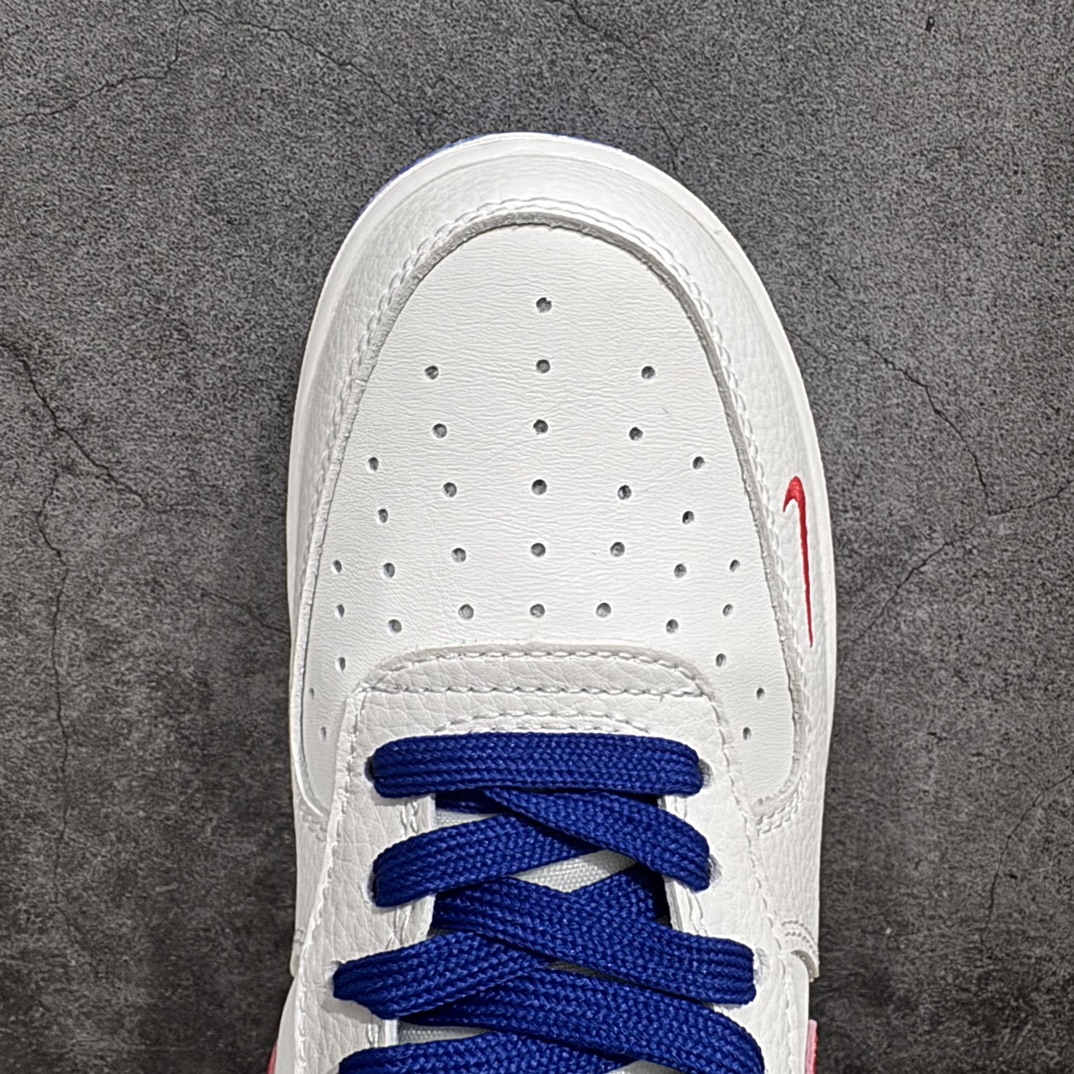 图片[5]-【定制版】Nk Air Force 1\’07 Low x Champion 冠军联名-蓝白红 空军一号低帮休闲板鞋 KK1988-002rn#原楦头原纸板 原装鞋盒 定制五金配件 内置全掌气垫 原厂鞋底 r 尺码：36 36.5 37.5 38 38.5 39 40 40.5 41 42 42.5 43 44 44.5 45  编码：HXS310320-鞋库