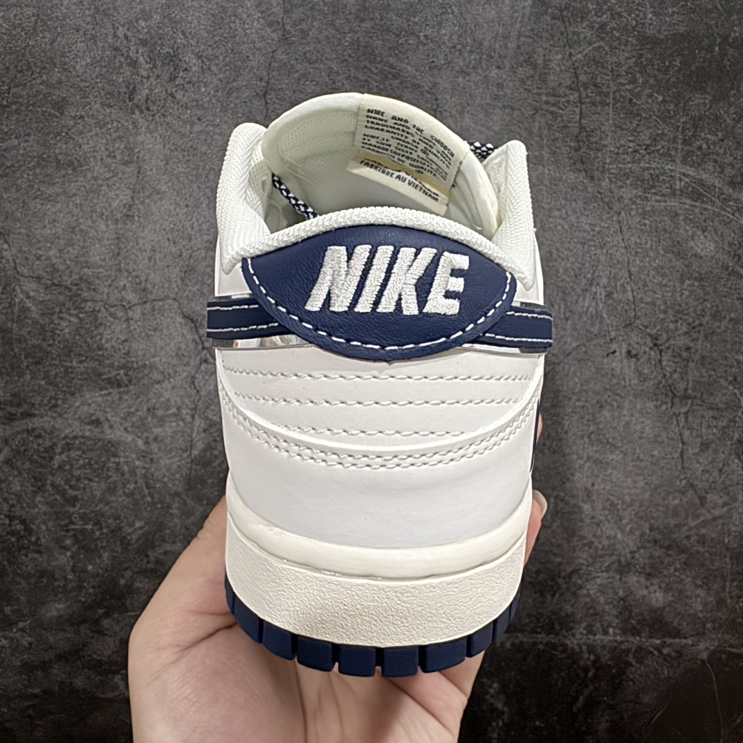 图片[4]-【定制版】Nk SB Dunk Low 米白藏蓝勾 周年高端定制 低帮休闲板鞋 SJ1089-004rn定制鞋盒 大厂纯原品质出货 超高清洁度 皮料切割干净无任何毛边 细节完美 r 尺码：36 36.5 37.5 38 38.5 39 40 40.5 41 42 42.5 43 44 44.5 45  编码：HXS320340-鞋库