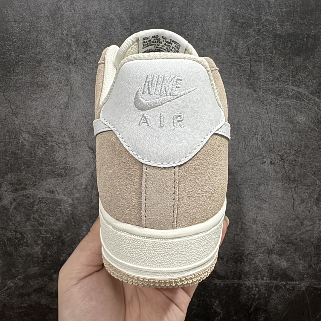 图片[4]-【公司级】Nike Air Force 1 Low ’07 麂皮 白棕 小麦 配色 空军一号低帮休闲板鞋 原厂麂皮 原楦原纸板 纯正版型 正品NFC感应芯片 高清洁度 内置全掌气垫 货号：LZ6699-522 Size：36 36.5 37.5 38 38.5 39 40 40.5 41 42 42.5 43 44 44.5 45 编码：LF250260-鞋库