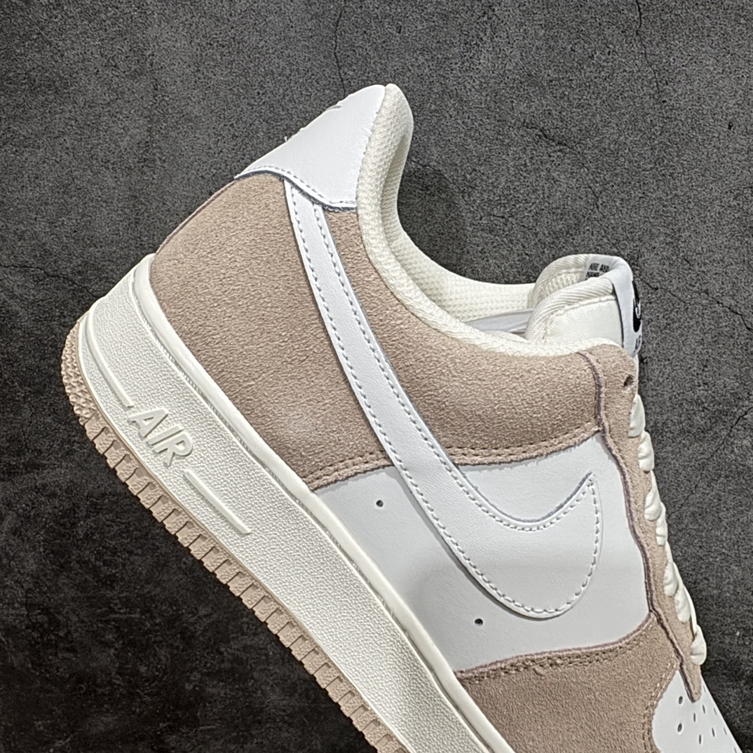 图片[7]-【公司级】Nike Air Force 1 Low ’07 麂皮 白棕 小麦 配色 空军一号低帮休闲板鞋 原厂麂皮 原楦原纸板 纯正版型 正品NFC感应芯片 高清洁度 内置全掌气垫 货号：LZ6699-522 Size：36 36.5 37.5 38 38.5 39 40 40.5 41 42 42.5 43 44 44.5 45 编码：LF250260-鞋库